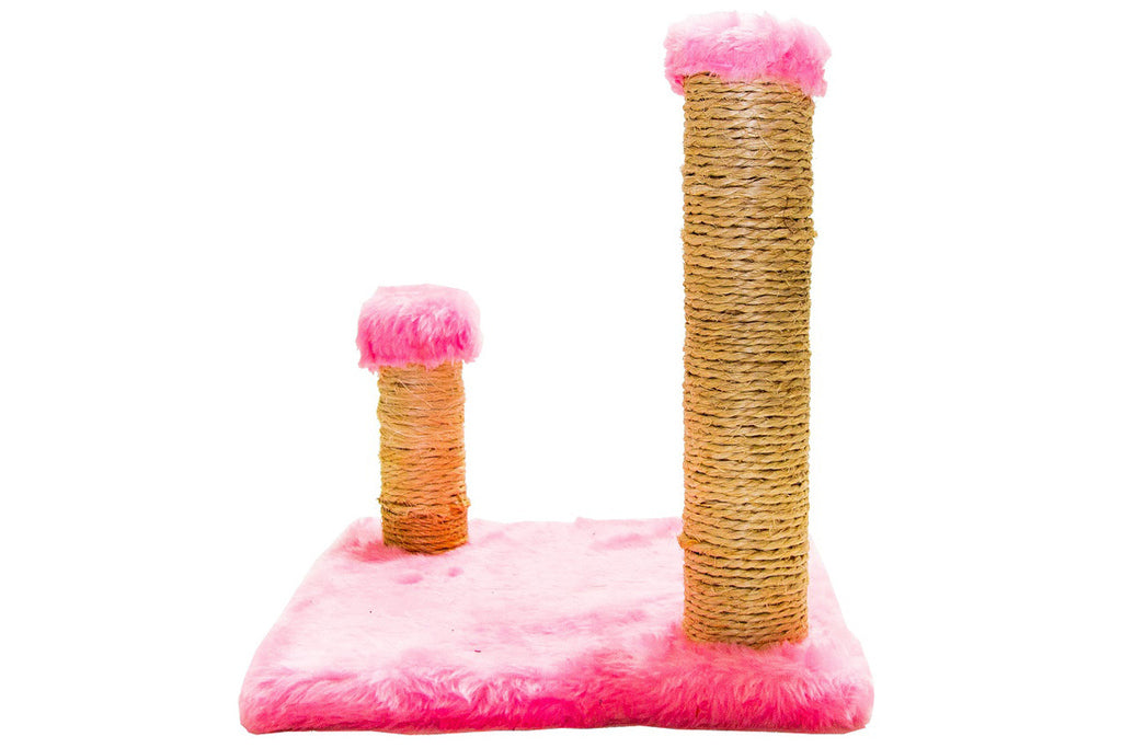 Arranhador Gato 2 Postes Resistente Pet Drop