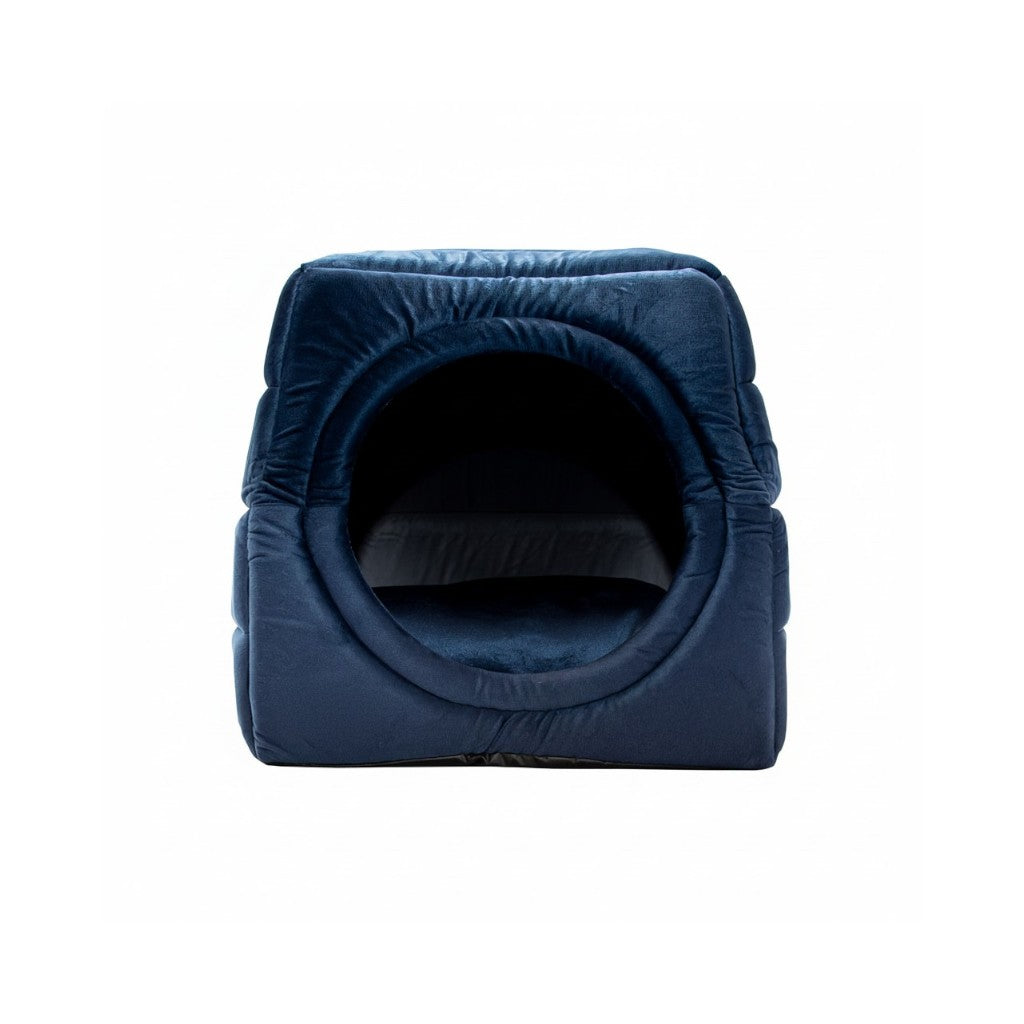 Toca Iglu Pet confortavel Caes Gatos marinho Drop