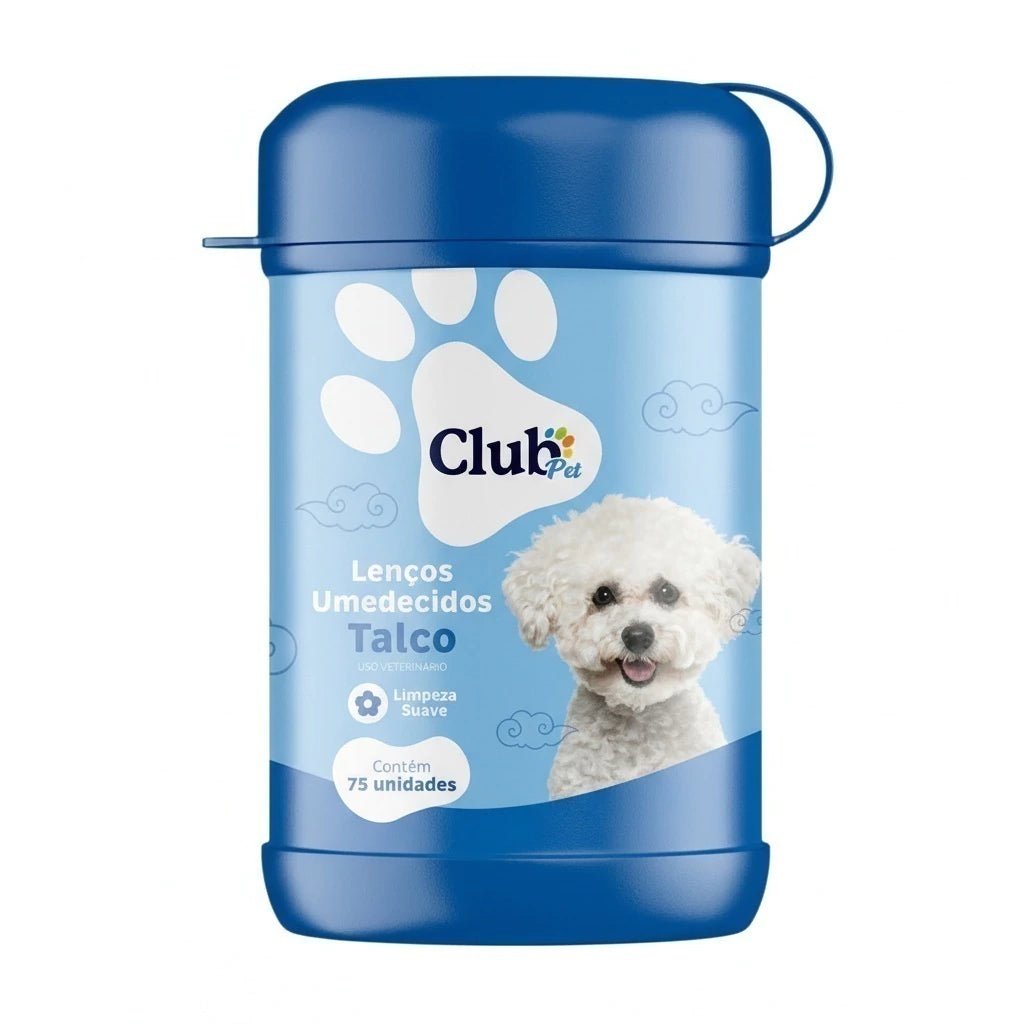 Lenço Umedecido Pet para Cães Drop