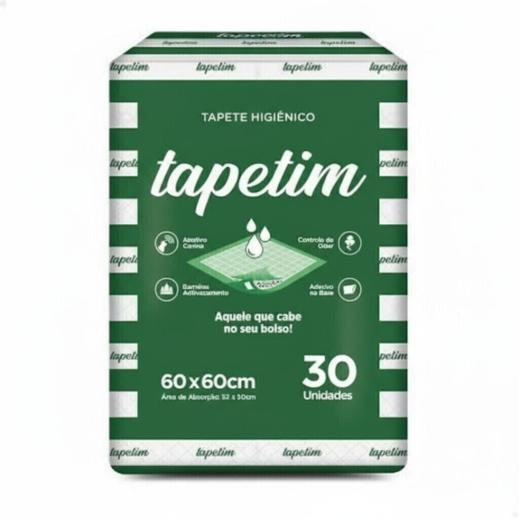 Tapete Higiênico para Cachorro Economico 60x60cm c/30un Drop
