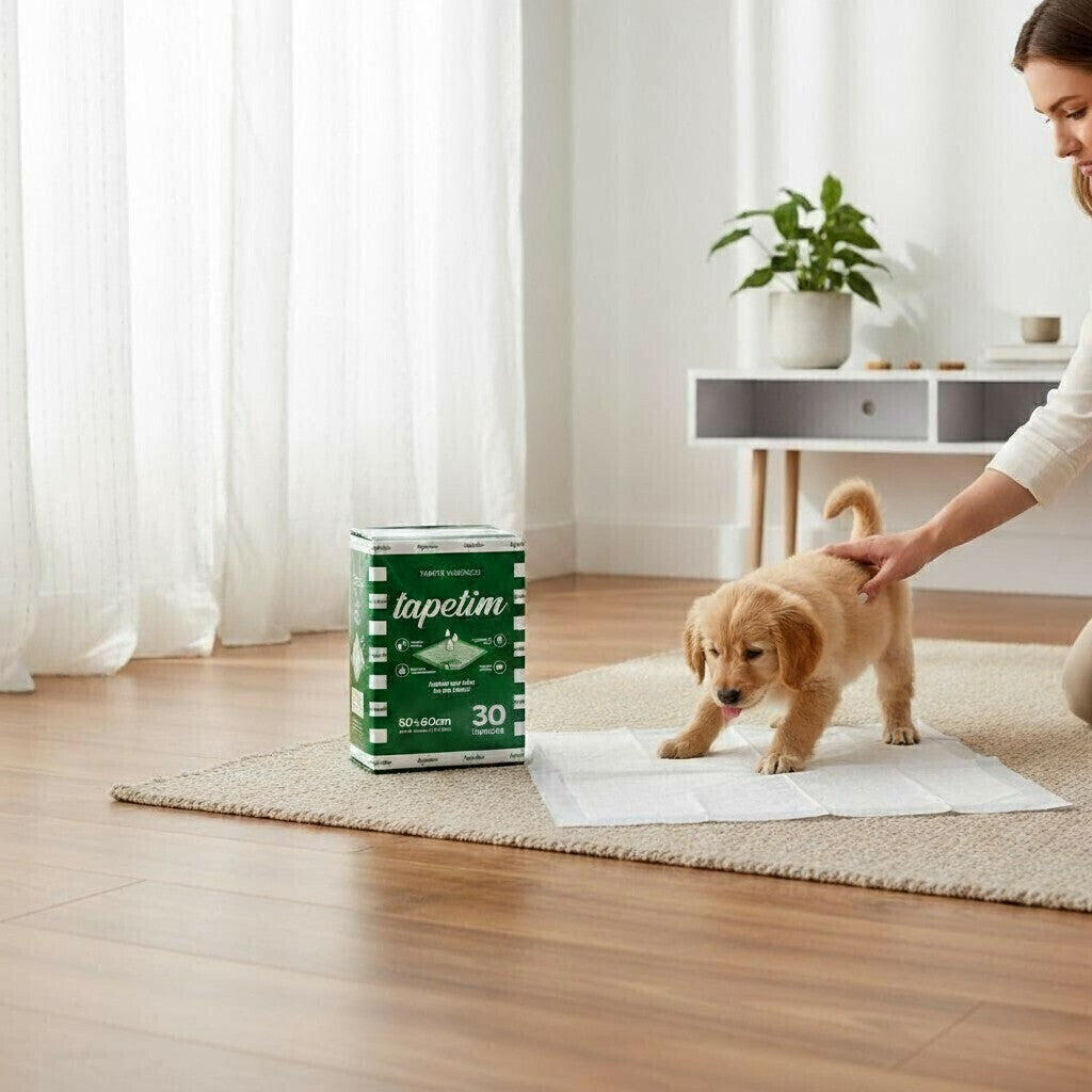 Tapete Higiênico para Cachorro Economico 60x60cm c/30un Drop