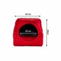 Toca Iglu Pet confortavel Caes Gatos Vermelho Drop