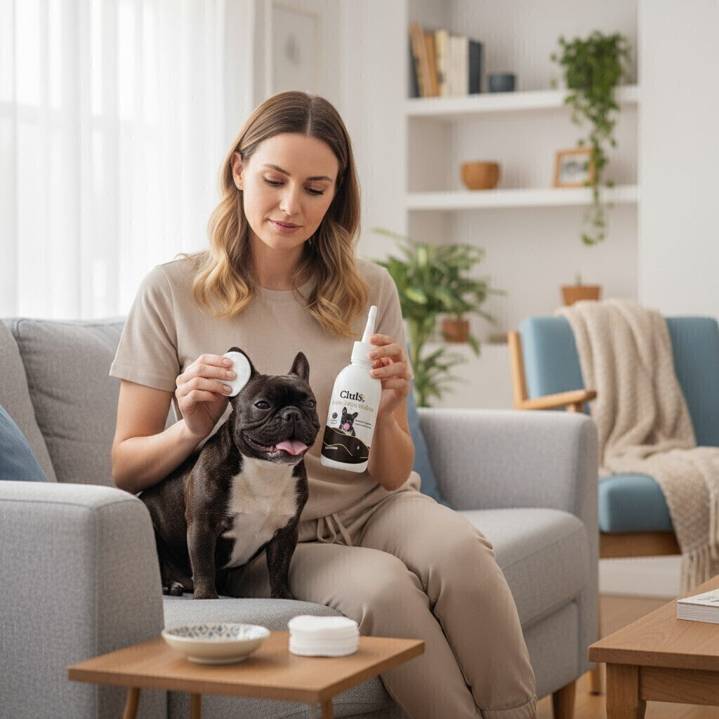 Limpador de Ouvido e Orelhas para Cães e Gatos 100ml Drop