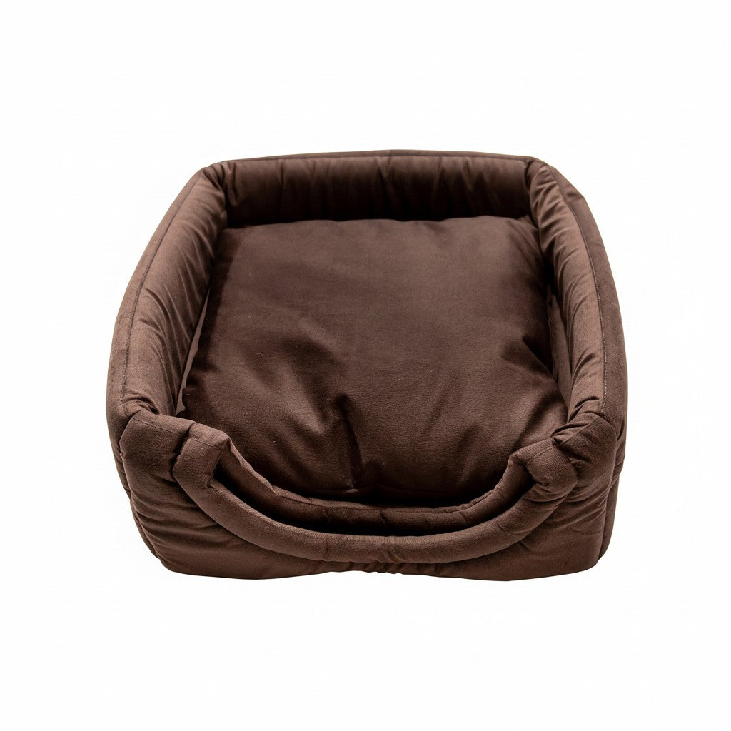 Toca Iglu Pet confortavel Caes Gatos Marrom Drop