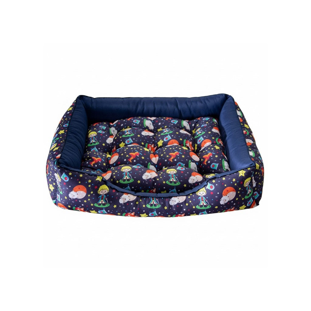 Cama Para Cachorro retangular Pet Pequeno Principe Drop