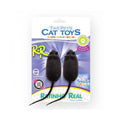 Kit C/2 Ratinhos Reais com Apito para Gatos