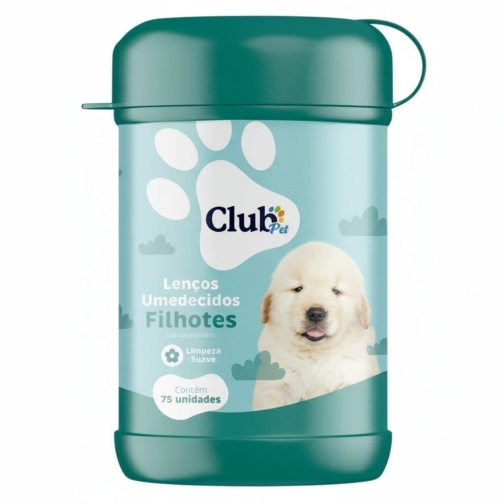 Lenço Umedecido Pet para Cães Drop