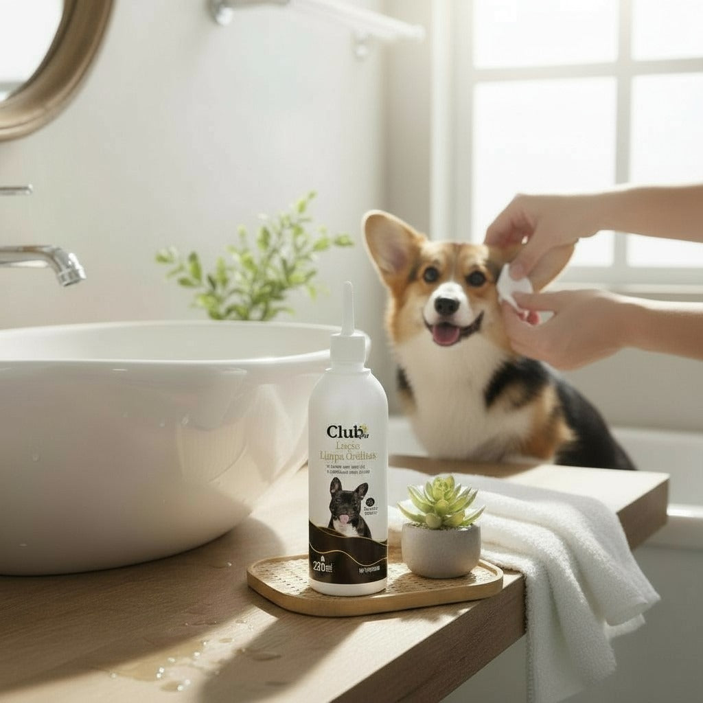 Limpador de Ouvido e Orelhas para Cães e Gatos 100ml Drop