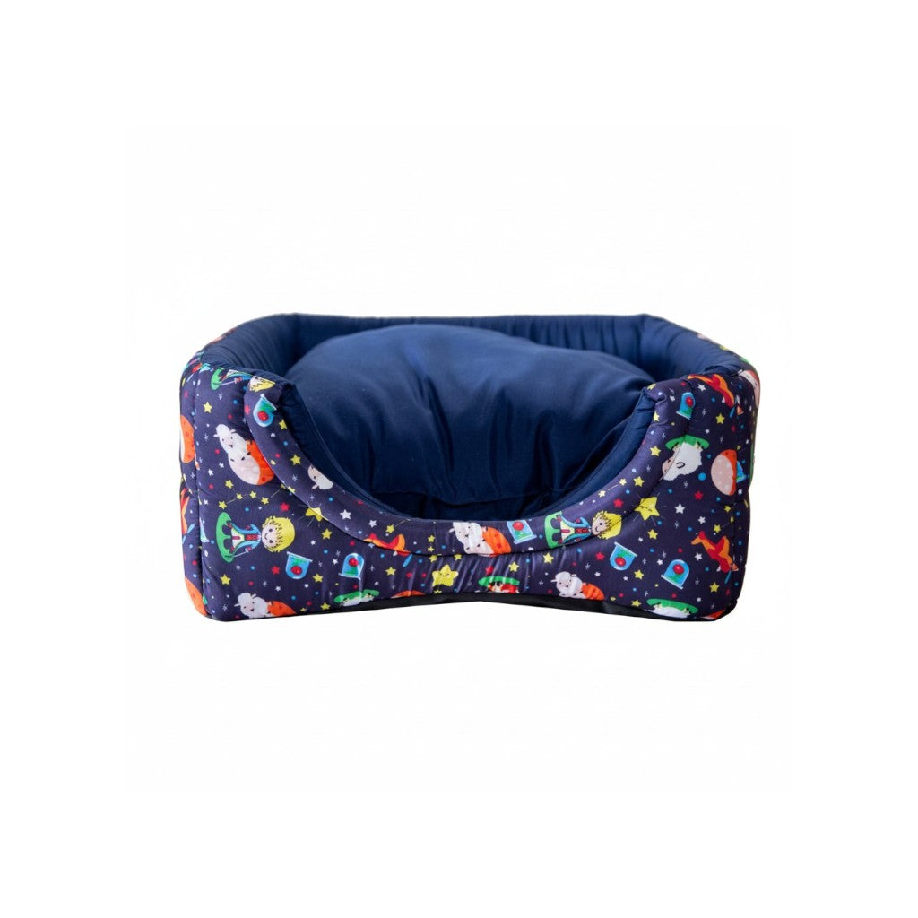Toca Iglu Pet confortavel Caes e Gatos Marinho principe Drop