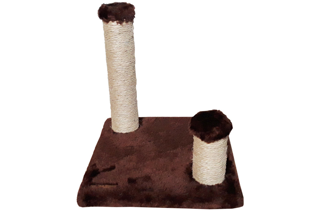 Arranhador Gato 2 Postes Resistente Pet Drop